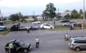 Вчера в Ленинском районе служебная машина ГАИ во время погони за Opel попала в ДТП (ФОТО)