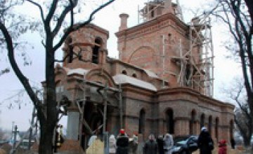 В Днепропетровской области строят копию Форосского храма (ФОТО)