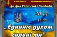 День Достоинства и Свободы в днепровском доме органной и камерной музыки отметят украинскими хитами