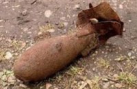 В Никопольском районе сельский голова нашел авиационную бомбу