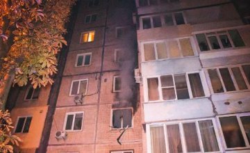 В Киеве ликвидирован пожар в квартире многоэтажки