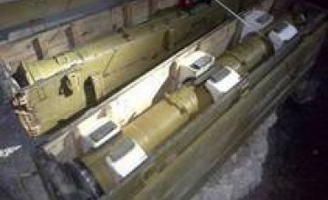 В Славянске бойцы «Киев-1» обнаружили тайник с противотанковыми управляемыми реактивными снарядами (ФОТО)