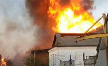 В Хмельницкой области произошел масштабный пожар на складе с коноплей