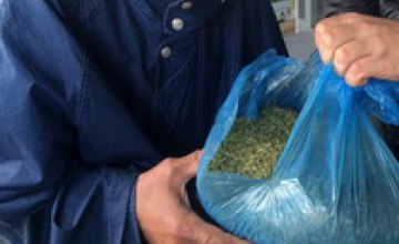 В Днепродзержинске задержан мужчина с 2 кг марихуаны