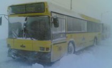 В Днепропетровске из-за непогоды не работают трамвайные маршруты № 6 , 9 и 19