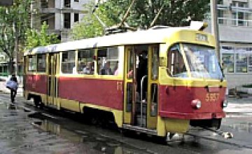 В Днепропетровске трамвай №4 возобновит движение 18 июня