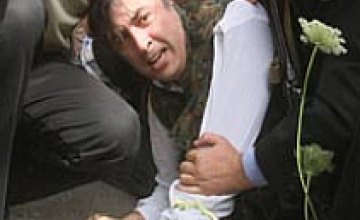 Михаила Саакашвили прикрывают от возможной атаки с воздуха (ВИДЕО)