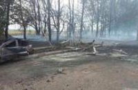 В Киевской области взорвалась заправка (ВИДЕО)