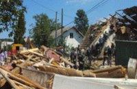 Взрыв газа в Ивано-Франковске: разрушен дом, 1 человек погиб