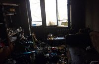 На Днепропетровщине горела многоэтажка: есть пострадавшие 