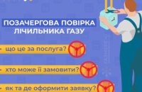 Дніпропетровська філія «Газмережі» детально розповідає про позачергову повірку лічильників газу