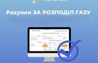 Рахунки за доставку газу вже доступні в «особистому кабінеті» «Газмережі»