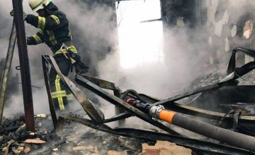 В Петриковском районе спасатели больше часа тушили жилой дом: выгорело 150 кв. метров
