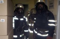 В Каменском 10 спасателей тушили пылающий круглосуточный магазин (ФОТО)