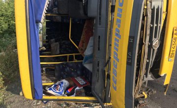 В полиции рассказали о состоянии пострадавших в ДТП с пассажирским автобусом под Днепром