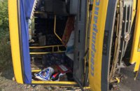 В полиции рассказали о состоянии пострадавших в ДТП с пассажирским автобусом под Днепром