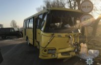 В Киевской области автобус попал в ДТП: травмировано 4 пассажира
