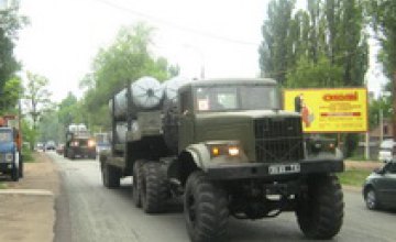 Военнослужащие Днепропетровской области выдвинулись к месту службы во время Евро-2012 (ФОТО)