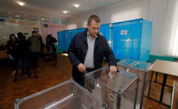 Борис Филатов проголосовал на выборах президента Украины