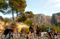 Днепропетровчане на велосипедах зимой объездили пол-Турции (ФОТО)