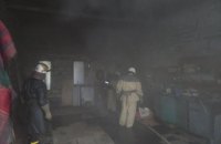 На Днепропетровщине сгорел гараж