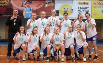 Дніпровські баскетболістки перемогли у Всеукраїнській юнацькій лізі серед дівочих команд