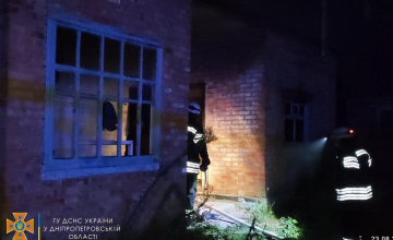 В Никопольском районе во время ликвидации пожара обнаружено тело мужчины