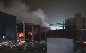 Последствия взрыва на территории завода «Потоки» не несут опасности для горожан, - ГСЧС 