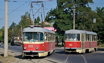 С 16 июля в Днепре трамваи №11 будут курсировать по сокращенному маршруту