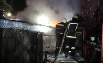 В Павлограде сгорел одноэтажный частный дом