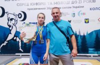 Дніпровська важкоатлетка виборола призові місця на всеукраїнських змаганнях