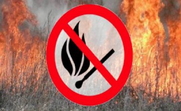 Несмотря на ливни, в Днепропетровской области сохраняется чрезвычайная пожароопасность