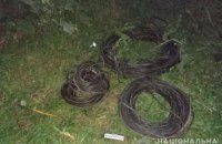 На Дніпропетровщині чоловік і жінка викрали з комунікаційних люків майже 400 метрів кабелю 