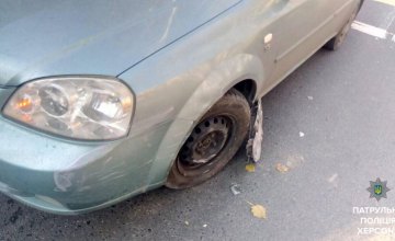 В Херсоне водитель заснул за рулем и разбил 3 автомобиля