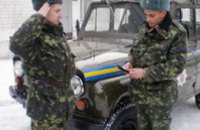 В воинских частях Днепропетровской области завершился месячник безопасности дорожного движения «Осторожно! Гололед!»