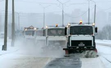 Снег в Украине готовы убирать около 6,5 тыс единиц техники, - Минрегион