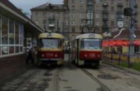  В Днепропетровске трамваи изменят свой маршрут на 2 дня