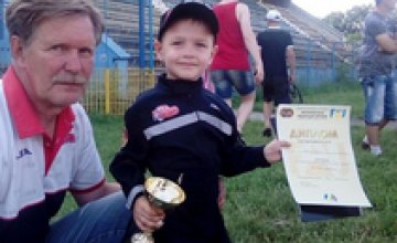 Четырехлетний павлоградец - чемпион Украины по картингу