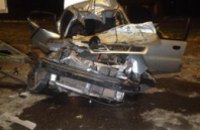 В Кривом Роге Daewoo влетел в грузовик: 2 человека погибли, трое пострадавших