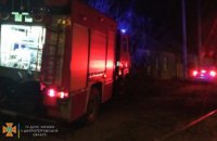 Ночью в Чечеловском районе горел частный дом: пострадала женщина