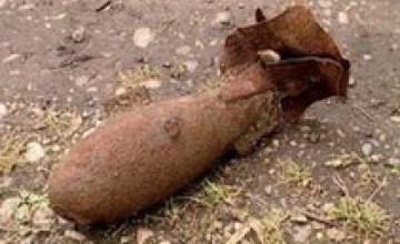 В Самарском районе Днепропетровска в лесополосе нашли артиллерийский боеприпас