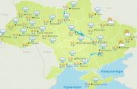 Какая погода ожидается в Украине 25 мая