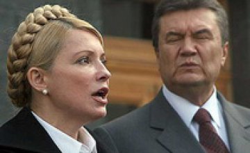 Янукович будет агитировать первым, Тимошенко - второй