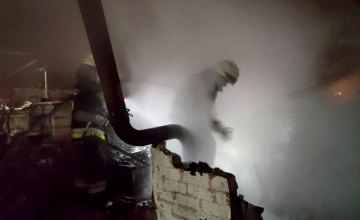 Ночью в АНД районе Днепра загорелась баня