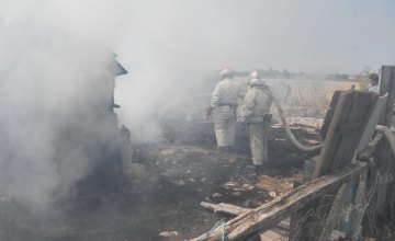 ​В Запорожской области из-за детских шалостей загорелся сарай