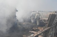 ​В Запорожской области из-за детских шалостей загорелся сарай