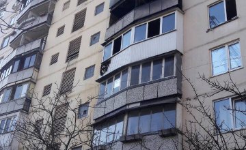 В Киеве произошел пожар в 16-этажном доме: горели балконы на трех этажах