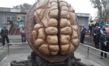 На Днепропетровщине установили памятник грецкому ореху