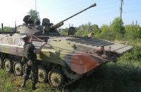 В Донецкой области с постамента опять угнали танк