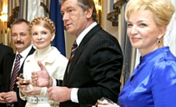 Президент Ющенко на Дне рождения угощал гостей винами Inkerman и коньяком «Таврия»